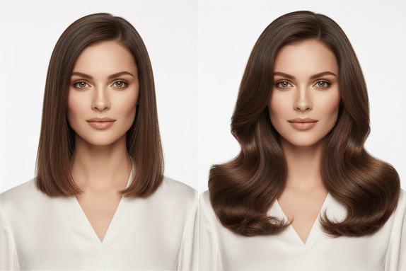 How to Match Your Halo Extension Shade to Your Natural Hair Colour