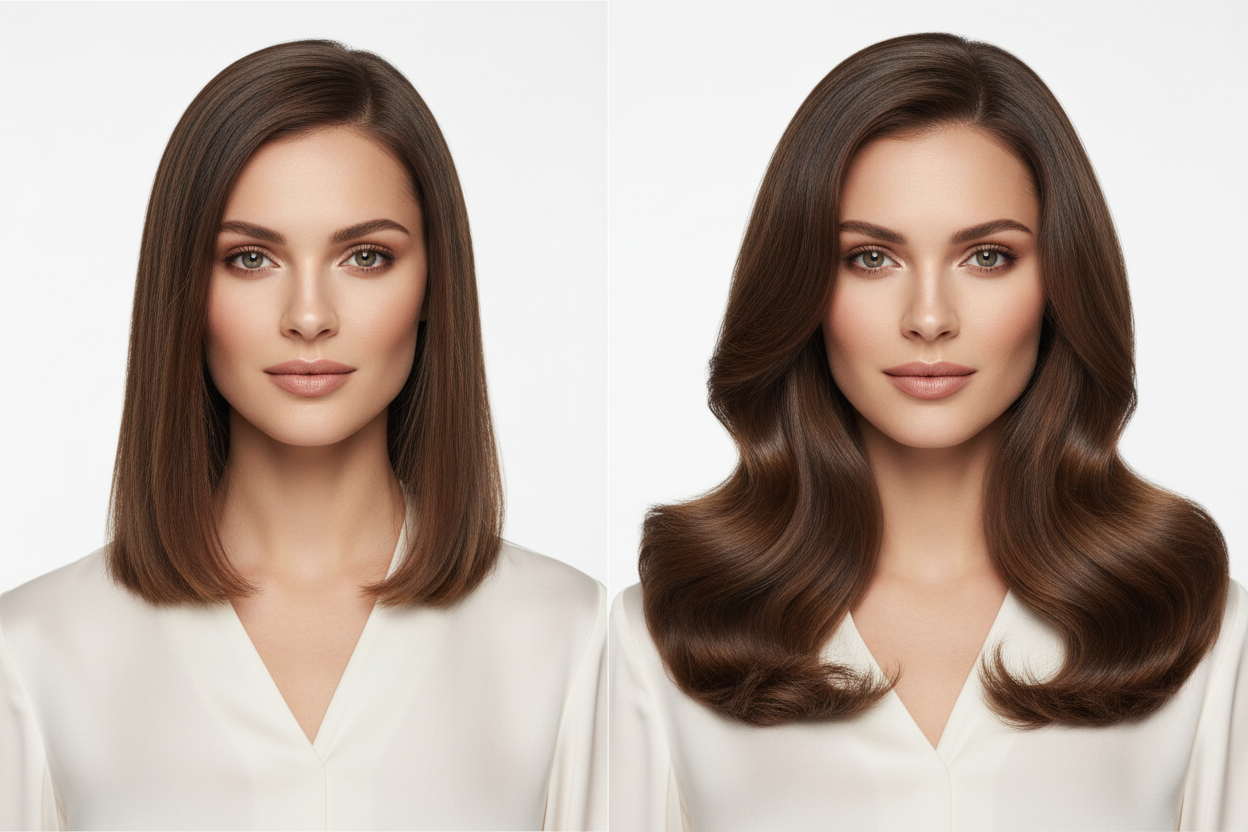 How to Match Your Halo Extension Shade to Your Natural Hair Colour