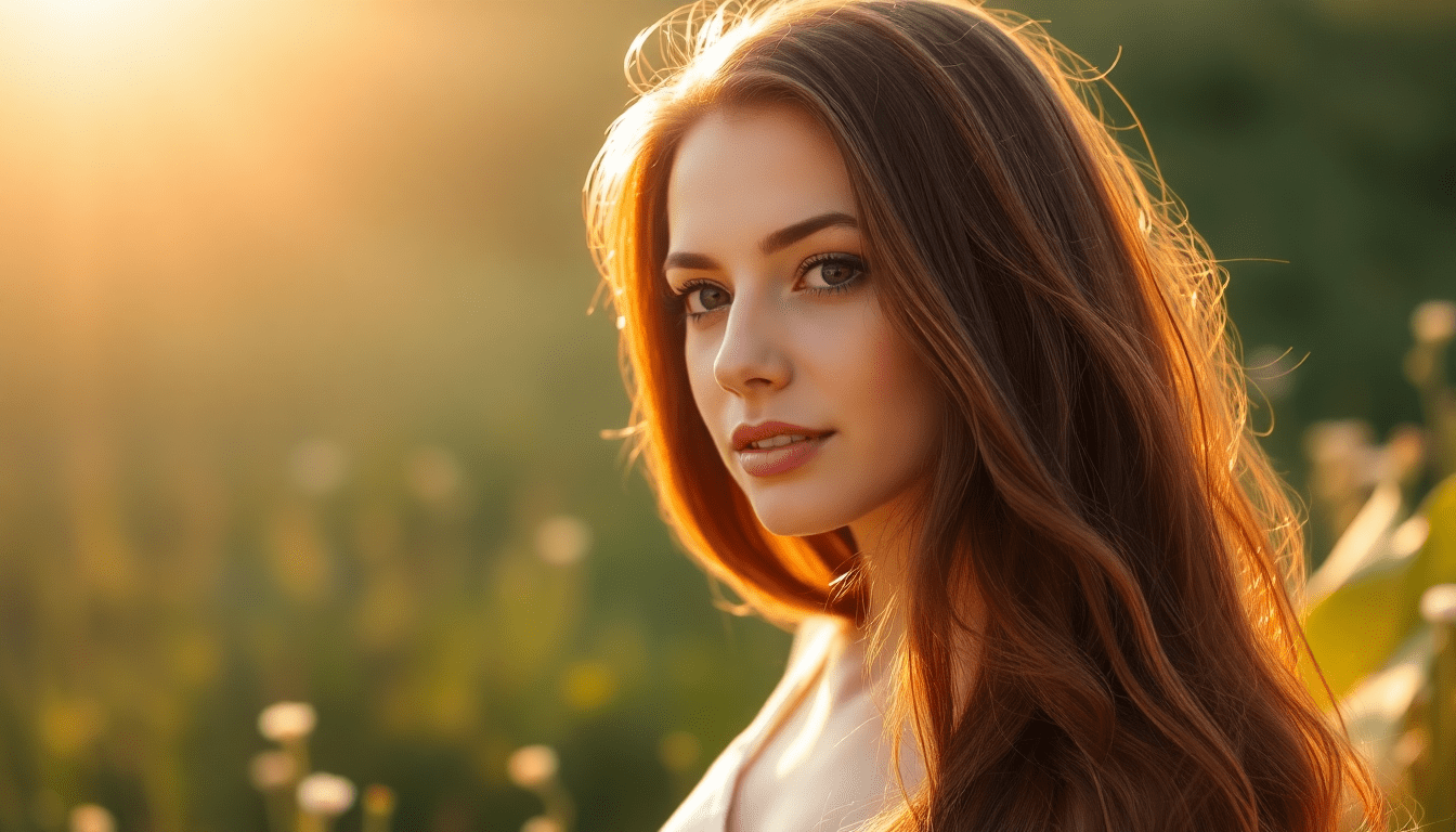 Sunlight shining on a person outdoors symbolizing the power of the sun for skin, hair, and mental well-being benefits
