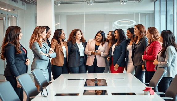 Diverse group of people digitally and physically connecting to build a strong support network in the digital age
