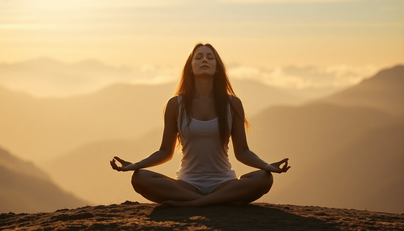 Person meditating peacefully outdoors symbolizing the power of meditation transforming mind, body, and soul