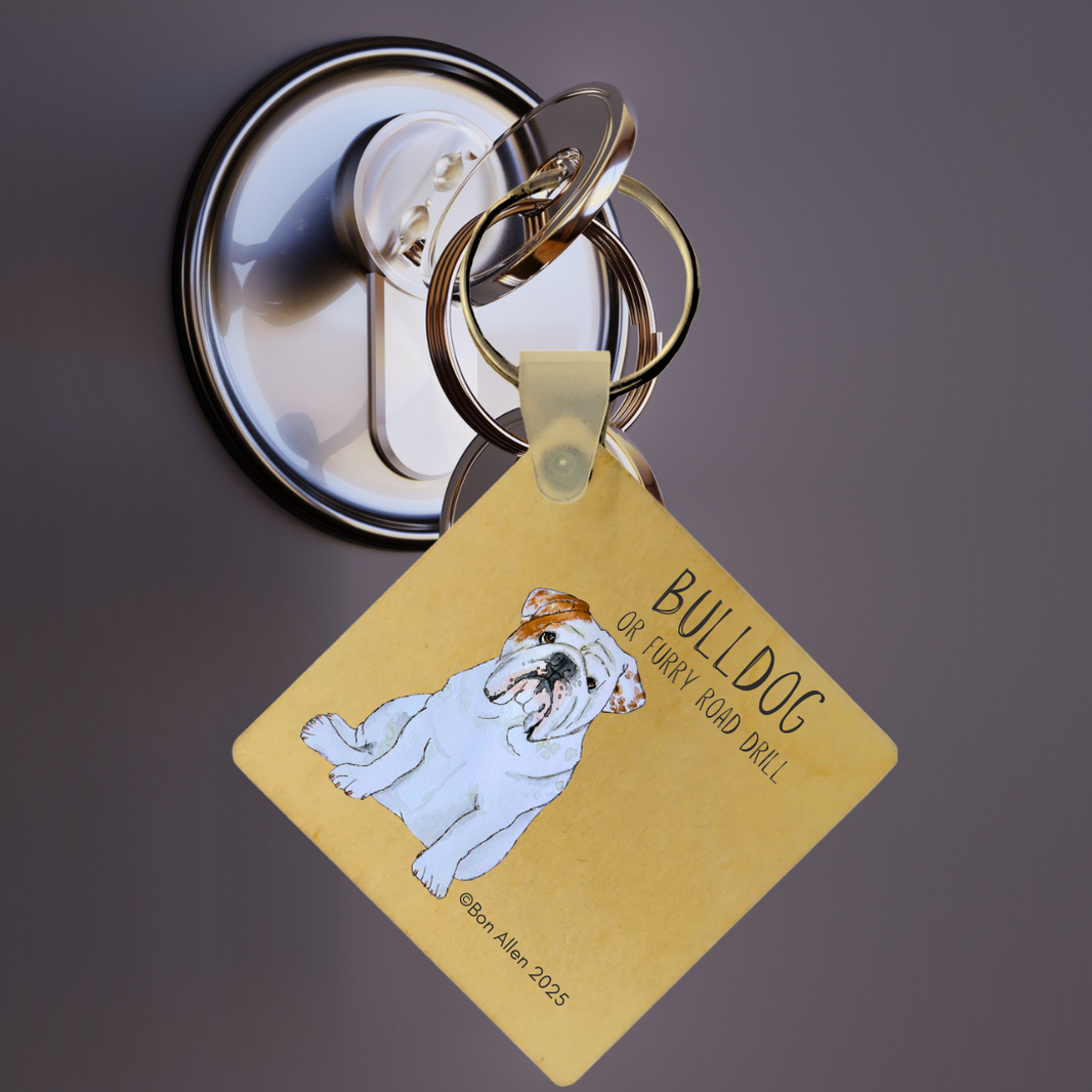 The Bulldog Key Keeper – Stubbornly Holds Your Keys (and Your Heart)