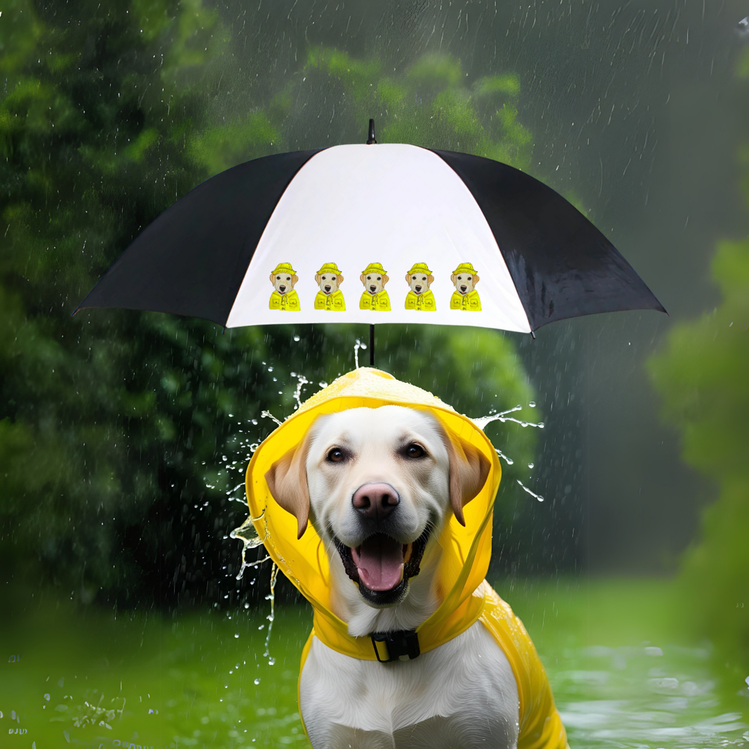 Reign or Shine – The Om Nom Nomnivore Golf Umbrella