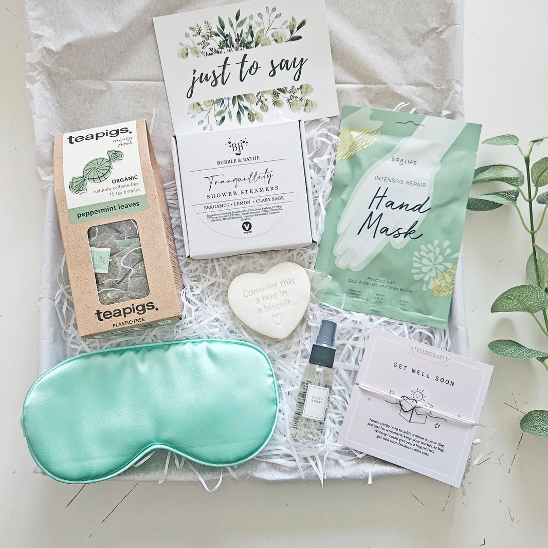 GET WELL SOON HAMPER | CARE PACKAGE