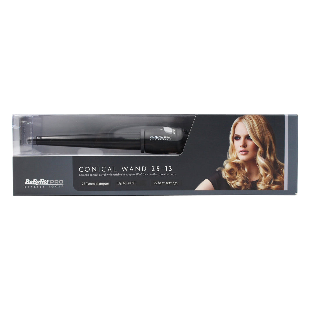 Babyliss Pro Conical Wand Black