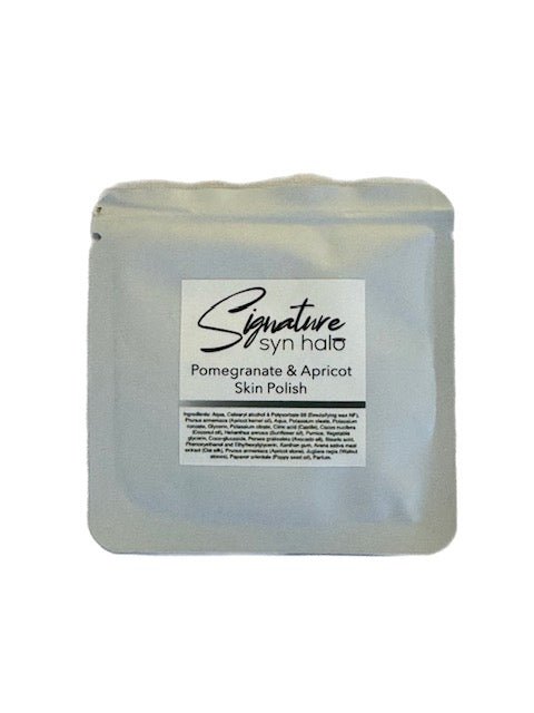 Free: Sample Sachet - Pomegranate, Apricot Skin Polish - Signature Syn Halo