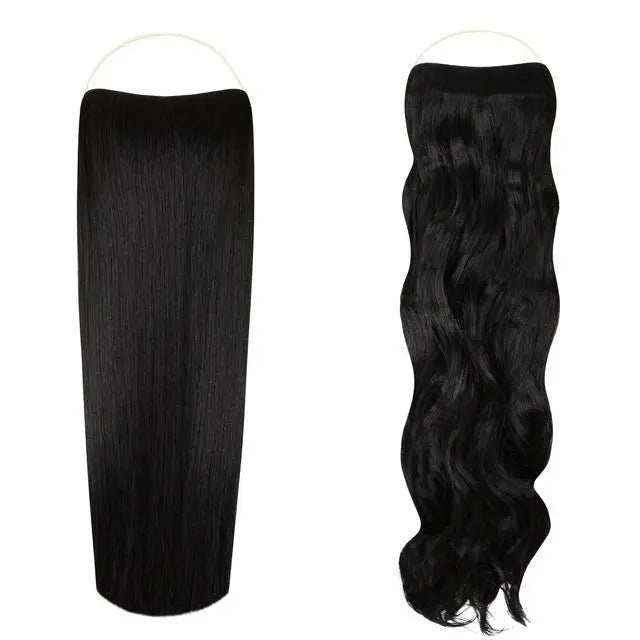 Signature Syn Halo Hair Extensions Double Pack (18 inch) - Signature Syn Halo