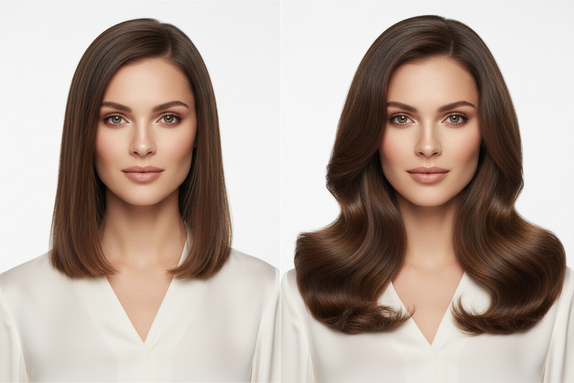 How to Match Your Halo Extension Shade to Your Natural Hair Colour