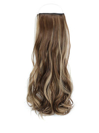 18 inch Signature Syn Halo Hair Extensions Curly Single Pack - Signature Syn Halo