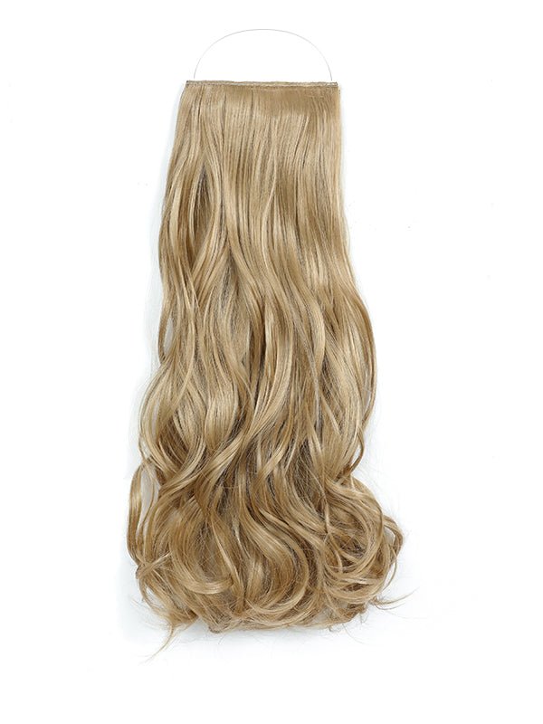 18 inch Signature Syn Halo Hair Extensions Curly Single Pack - Signature Syn Halo