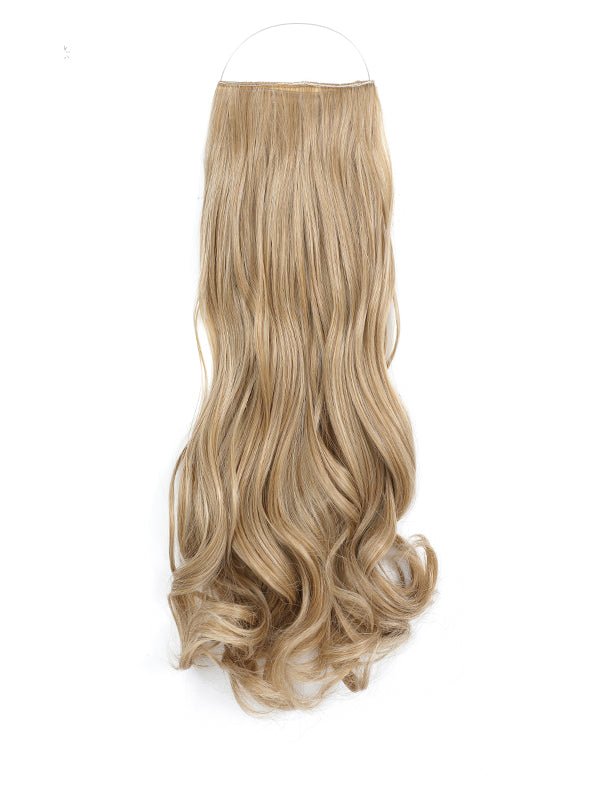 18 inch Signature Syn Halo Hair Extensions Curly Single Pack - Signature Syn Halo