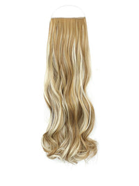 18 inch Signature Syn Halo Hair Extensions Curly Single Pack - Signature Syn Halo