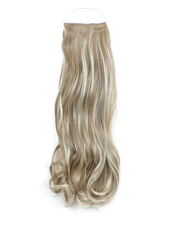 18 inch Signature Syn Halo Hair Extensions Curly Single Pack - Signature Syn Halo