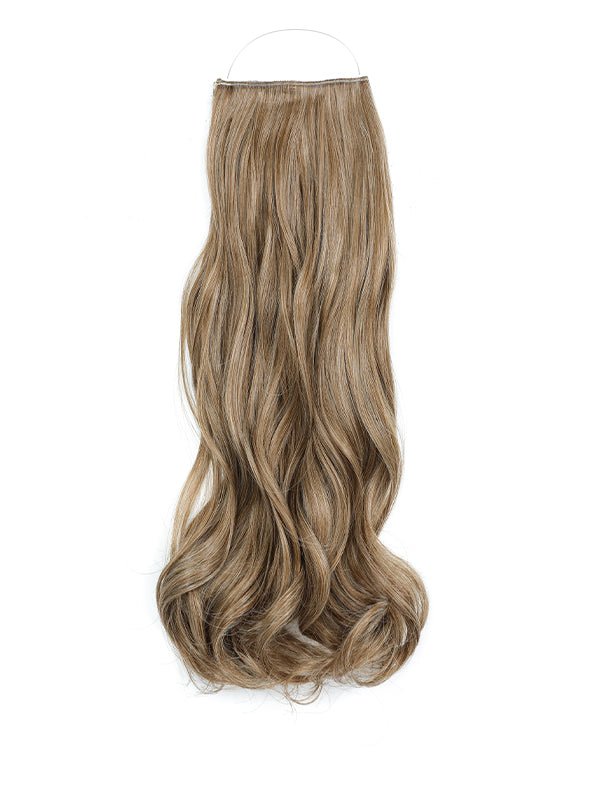 18 inch Signature Syn Halo Hair Extensions Curly Single Pack - Signature Syn Halo