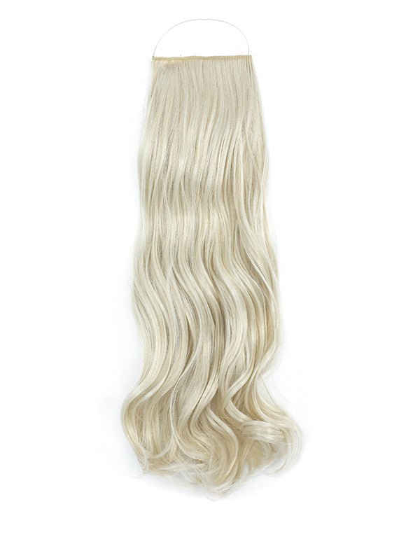 18 inch Signature Syn Halo Hair Extensions Curly Single Pack - Signature Syn Halo