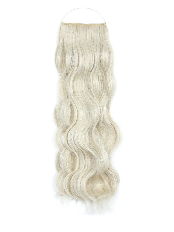 18 inch Signature Syn Halo Hair Extensions Wavy Single Pack - Signature Syn Halo
