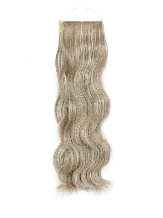 18 inch Signature Syn Halo Hair Extensions Wavy Single Pack - Signature Syn Halo
