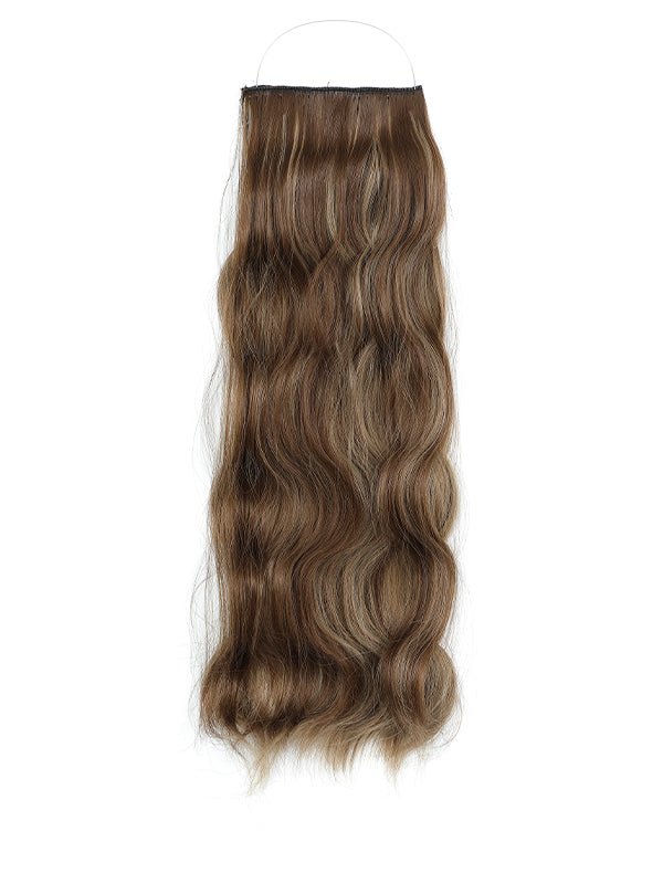 18 inch Signature Syn Halo Hair Extensions Wavy Single Pack - Signature Syn Halo