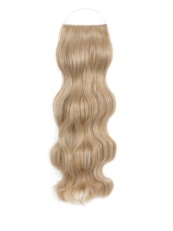 18 inch Signature Syn Halo Hair Extensions Wavy Single Pack - Signature Syn Halo
