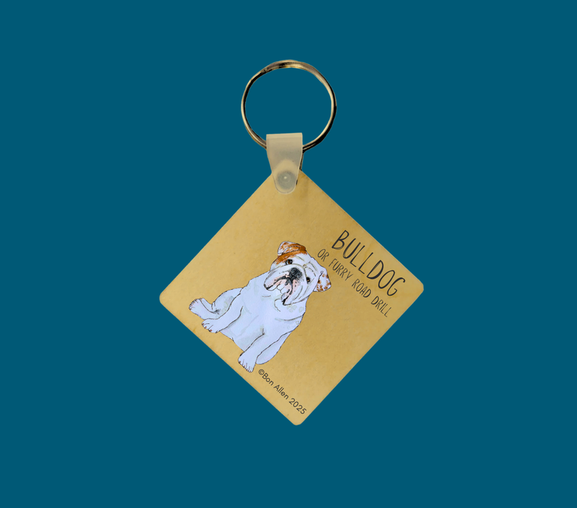 The Bulldog Key Keeper – Stubbornly Holds Your Keys (and Your Heart)