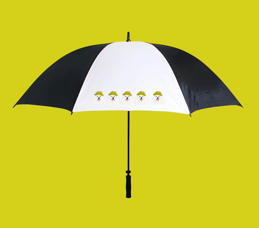 Rain or Shine, I'm Fine – Samoyed Umbrella Vibes