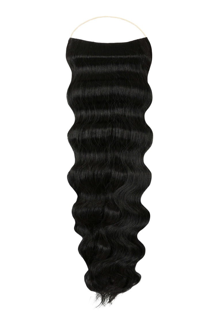 Signature Syn Halo Hair Extensions  Wavy Single Pack