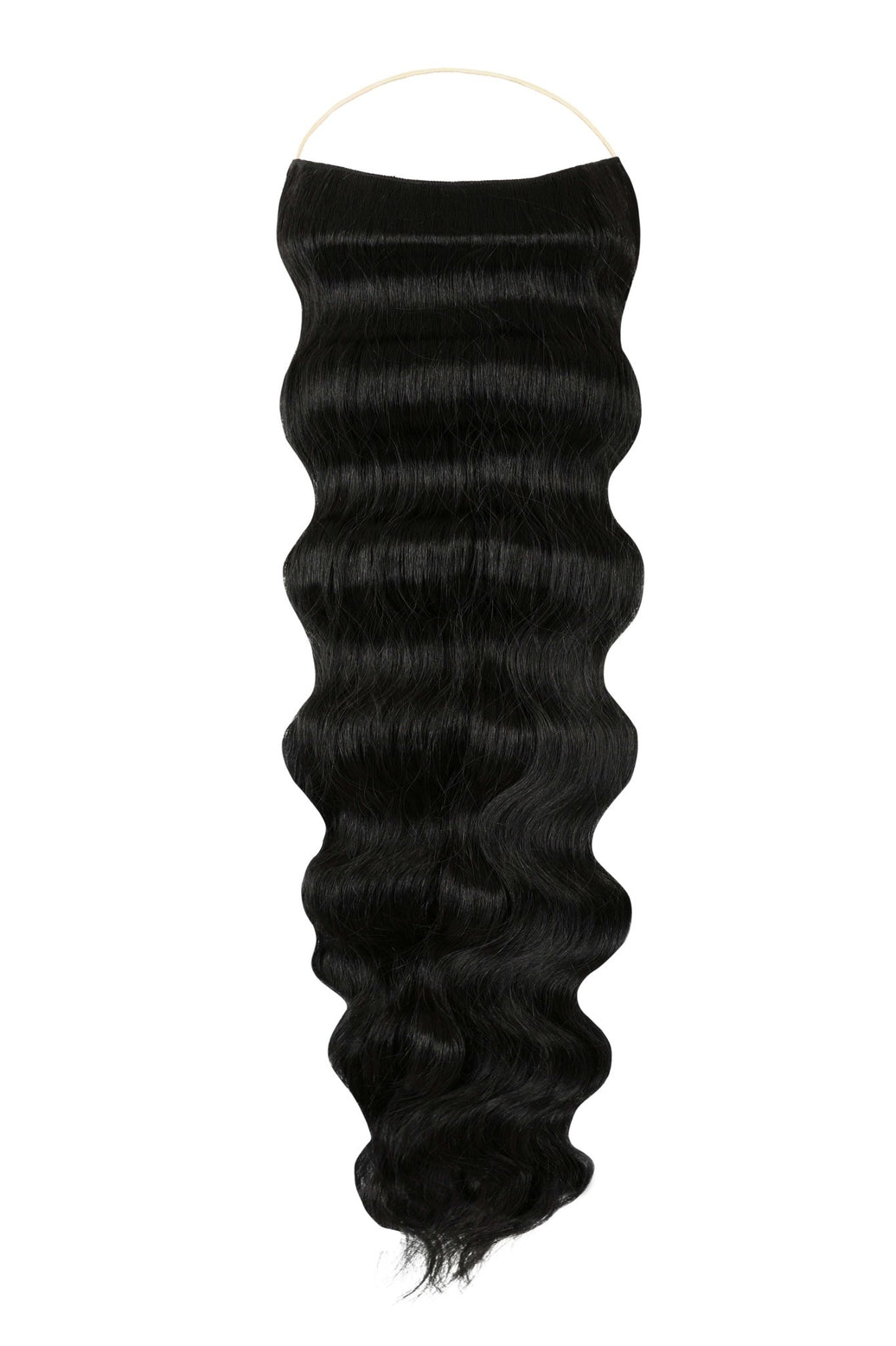 22 inch Signature Syn Halo Hair Extensions Wavy Single Pack - Signature Syn Halo