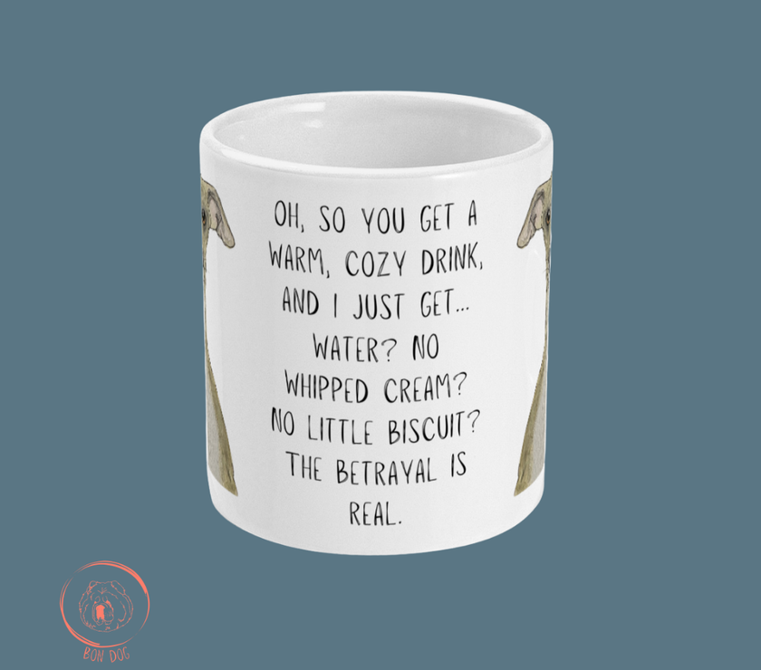 Whippet & Sip: The Betrayal Mug