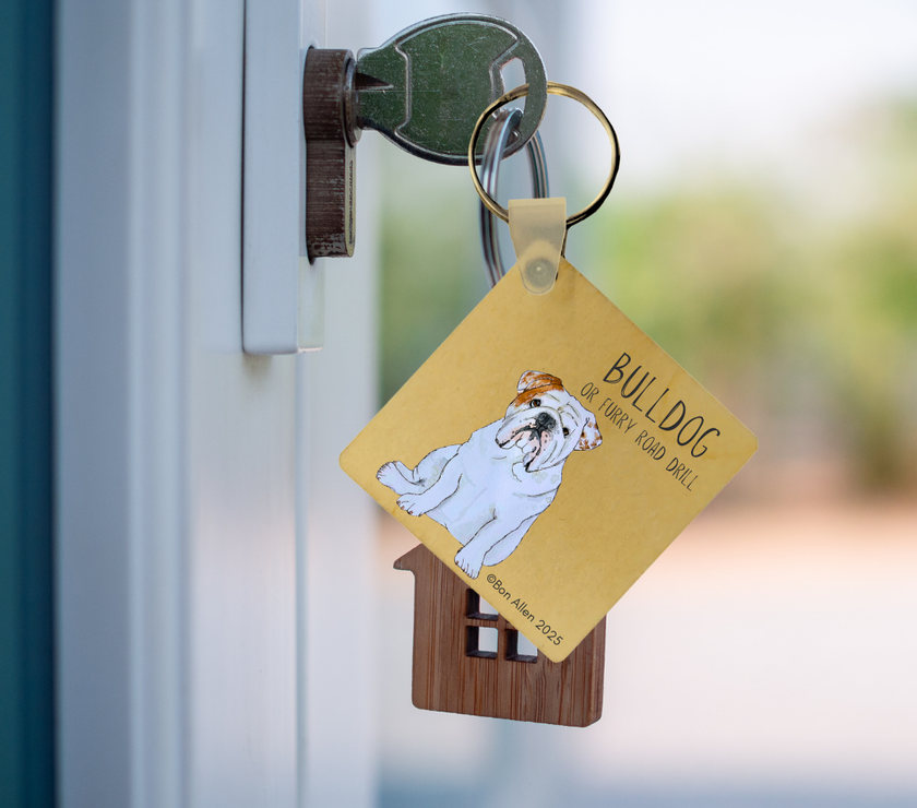 The Bulldog Key Keeper – Stubbornly Holds Your Keys (and Your Heart)