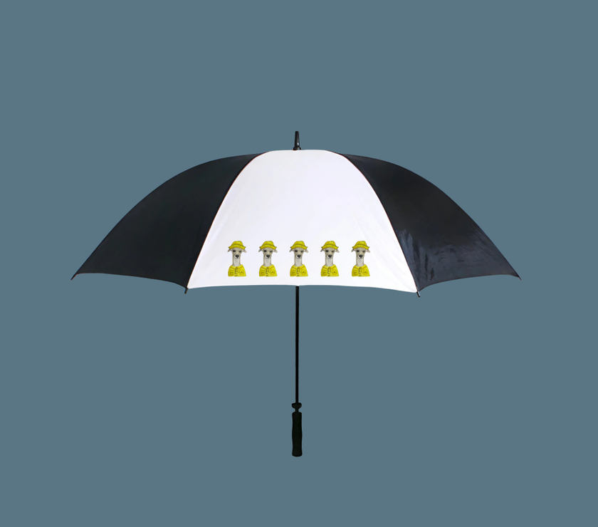 Whippet Real Good – The Ultimate Golf Umbrella for Dog Lovers!
