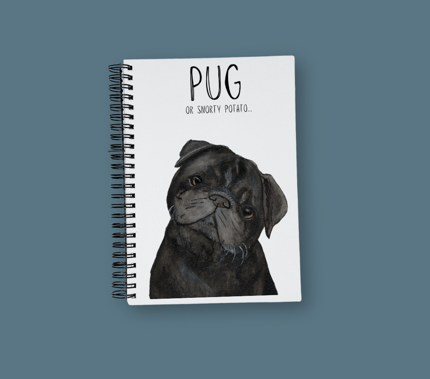 Pug-ology: The Notebook for Pug Lovers Who Love to Write!