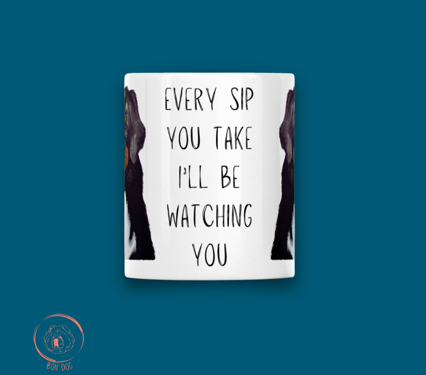Sip in Style with the Bernese Mountain Dog Mug – Your Giant Furry Therapist Awaits!