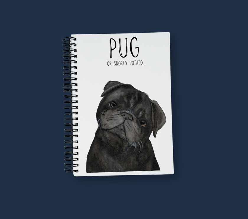 Pug-ology: The Notebook for Pug Lovers Who Love to Write!