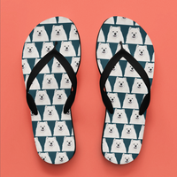 Samoyed Flip Flops: Walk in Comfort & Cuteness with Everyone’s Best Friend!