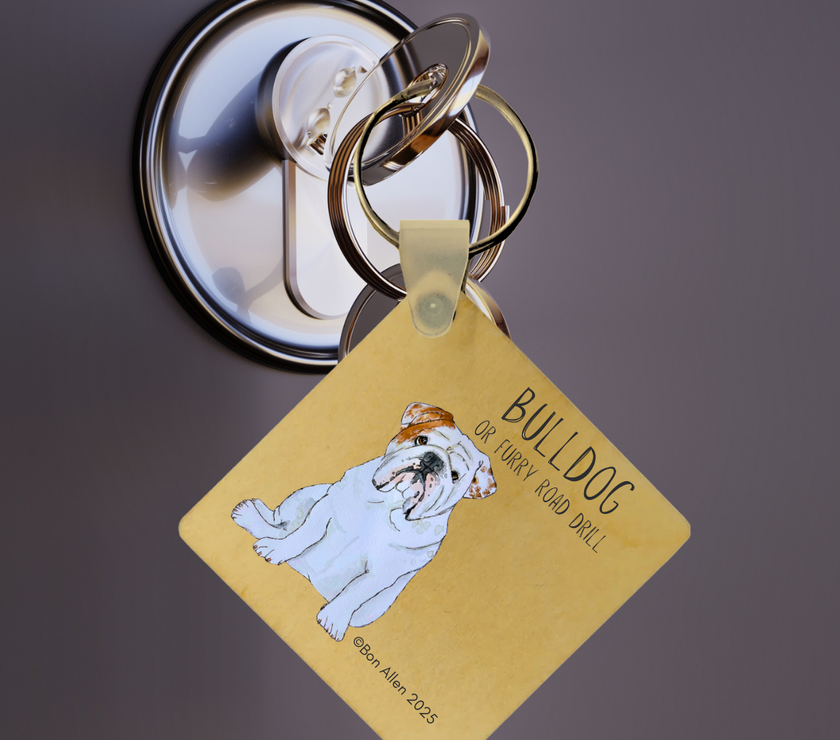 The Bulldog Key Keeper – Stubbornly Holds Your Keys (and Your Heart)