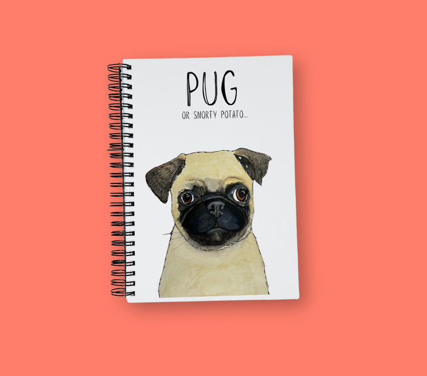 Pug-ology: The Notebook for Pug Lovers Who Love to Write!
