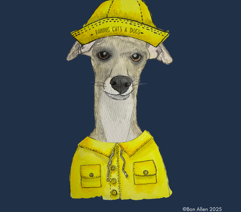 Whippet Real Good – The Ultimate Golf Umbrella for Dog Lovers!