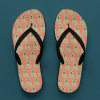 Golden Retriever Flip Flops: Step into Comfort with Your Favourite Little Weirdo!