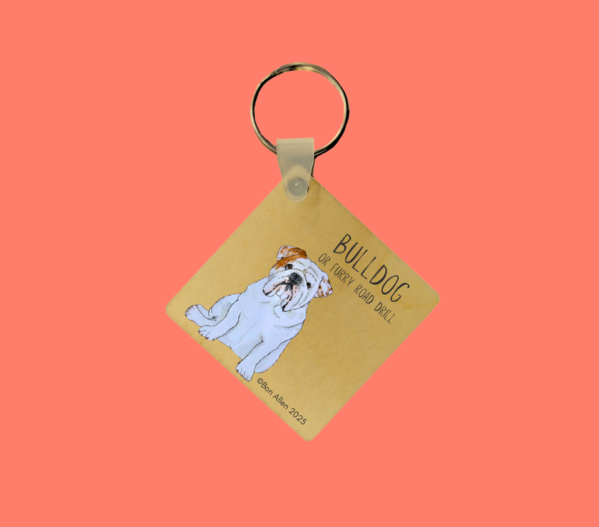 The Bulldog Key Keeper – Stubbornly Holds Your Keys (and Your Heart)