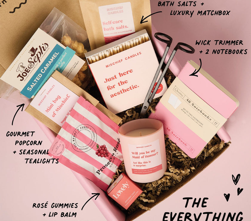 Be My Maid of Honour Gift Funny Maid of Honour Candle Act Surprised