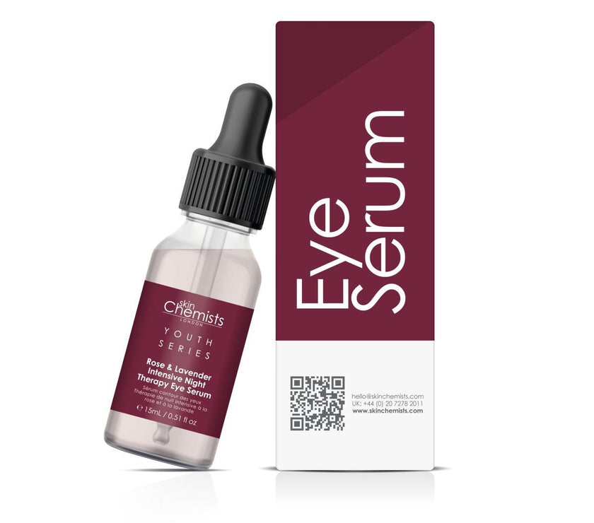 Rose And Lavender Intensive Night Therapy Eye Serum 15ml
