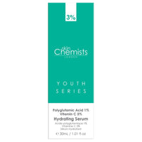 Hydrating Serum Polyglutamic Acid 1%, Vitamin C 3% 30ml