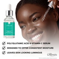 Hydrating Serum Polyglutamic Acid 1%, Vitamin C 3% 30ml