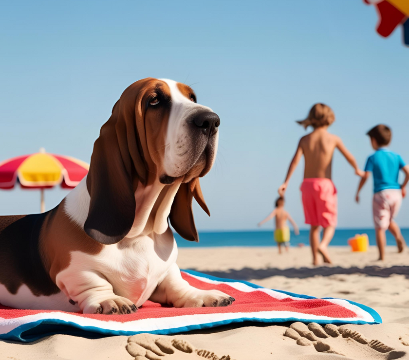 Basset Hound Flip Flops: Walk in Style with a Side of Guilt!