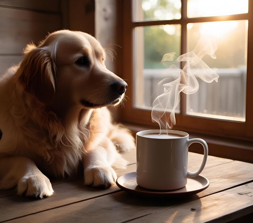Golden Retriever Mug – ‘Every Sip You Take, I’ll Be Watching You
