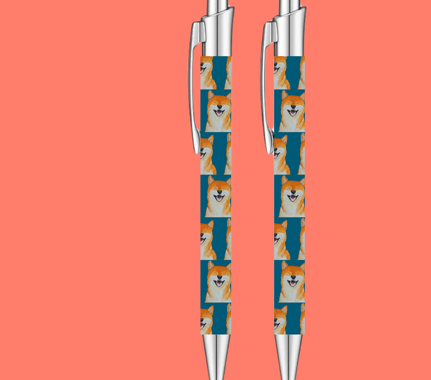 Escape Artist Ink: The Shiba Inu Pen with a Plot