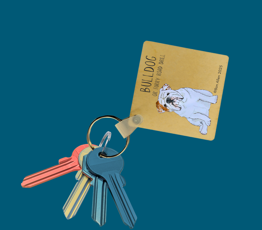 The Bulldog Key Keeper – Stubbornly Holds Your Keys (and Your Heart)