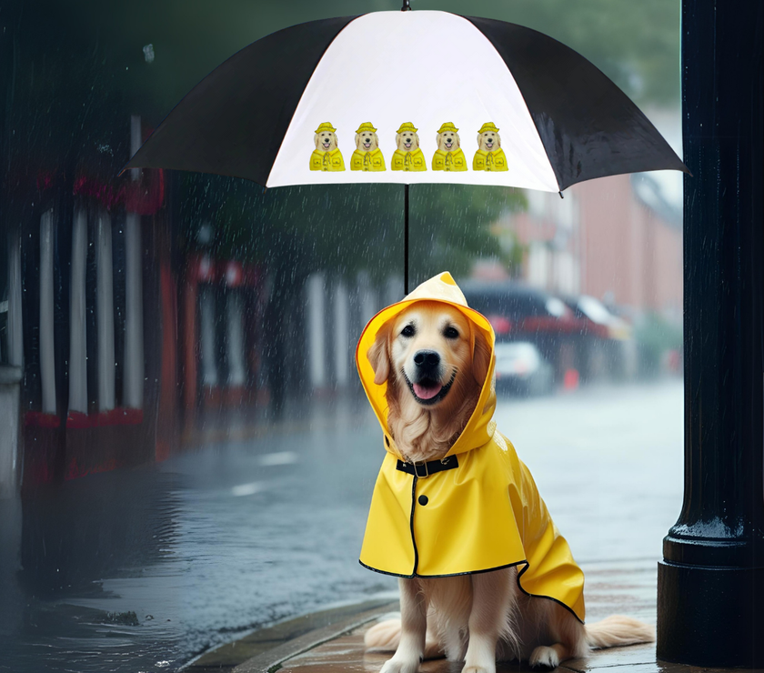 Stay Dry, Stay Golden – The Ultimate Retriever Umbrella