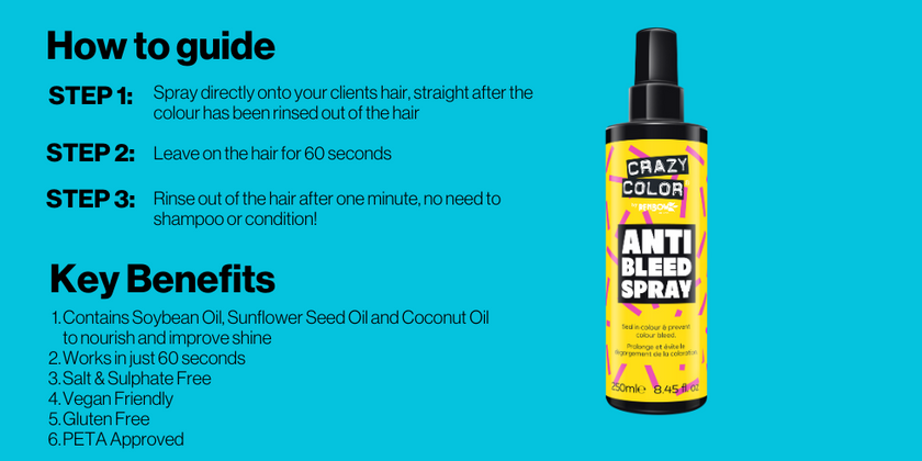 Crazy Color Anti Bleed Spray 250ml