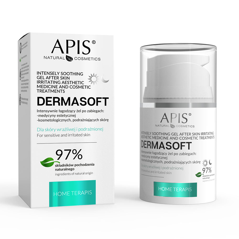 Apis DERMASOFT Intensive Soothing Gel | 50ml Apis Natural Cosmetics UK